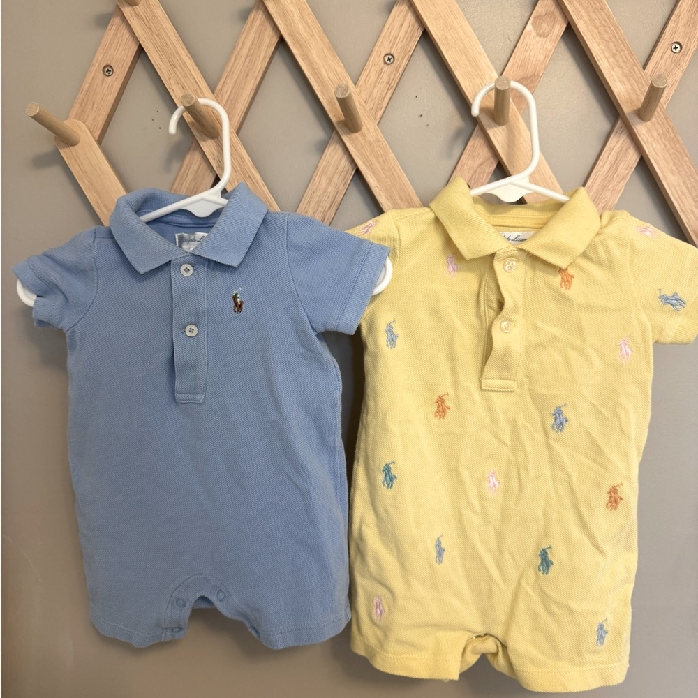 Polo by Ralph Lauren Romper Bundle